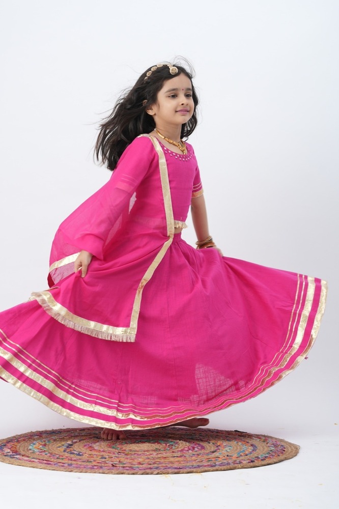 Girls Padmavati Pure Cotton Chaniya Choli