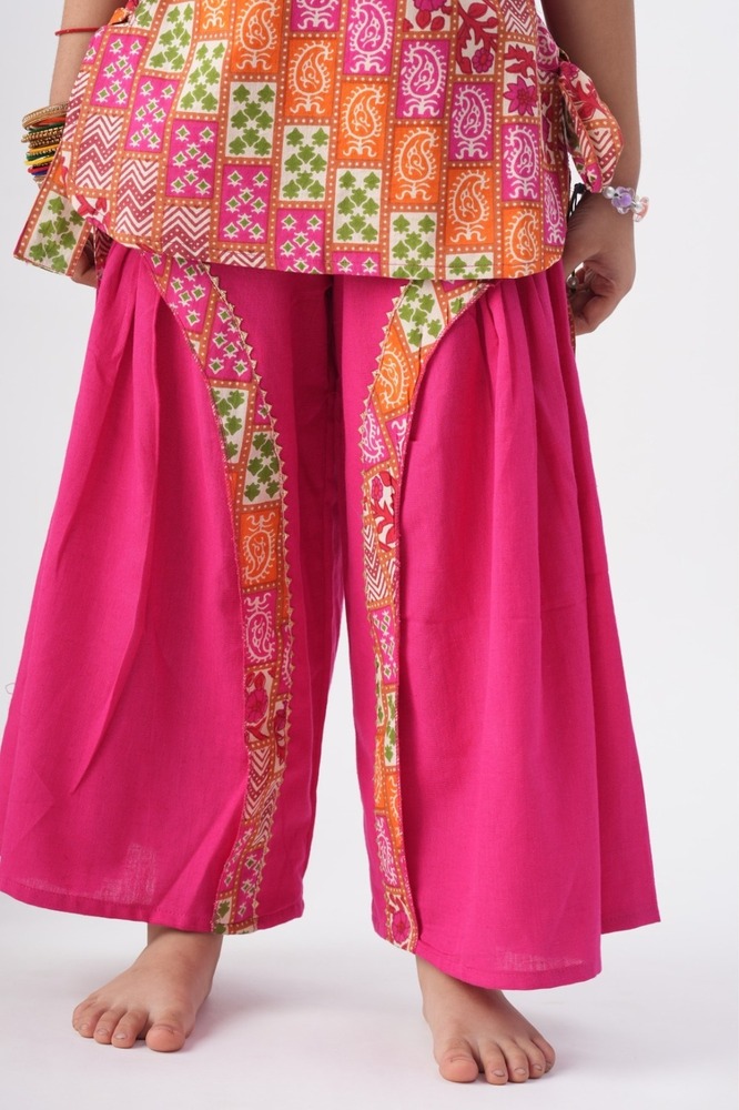 Girls Banjara Color Block Top