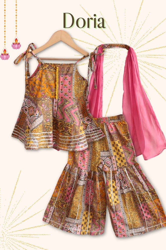 Launching Doria Dress - Color: Multi Colour