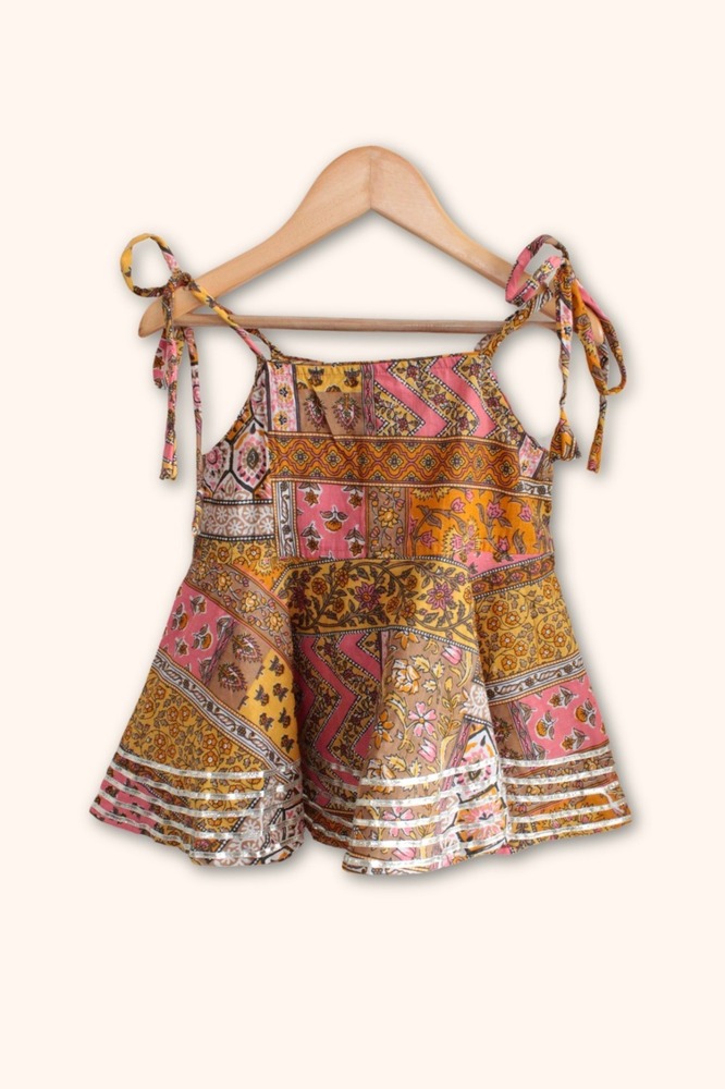Launching Doria Dress - Color: Multi Colour