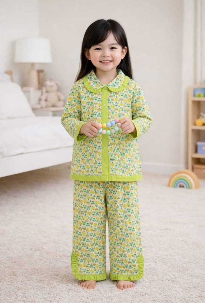 Girl Muslin Night Suit