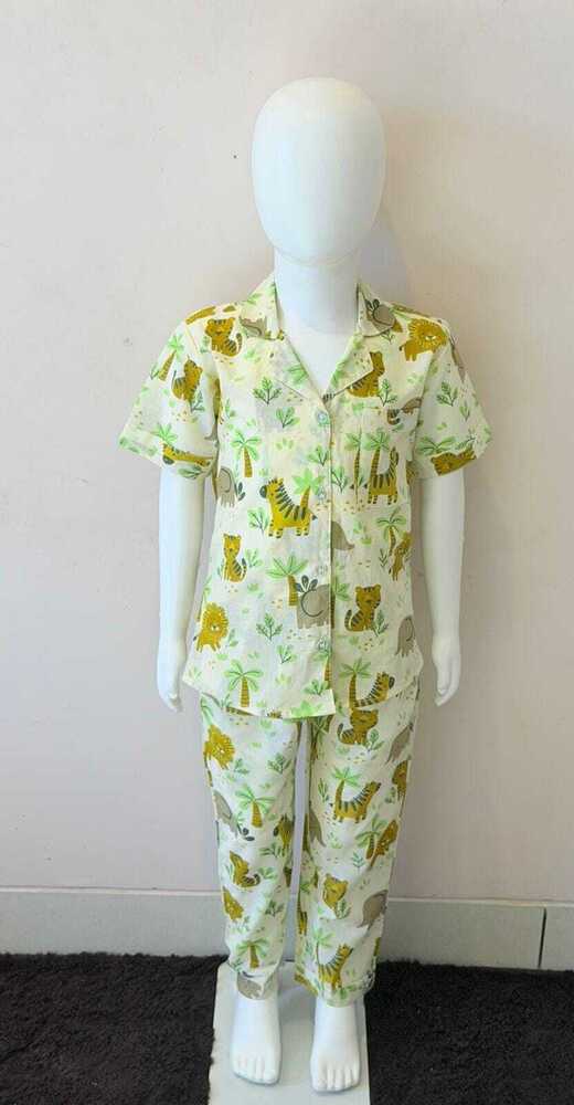 Kids Night Suit - Color: Multicolor
