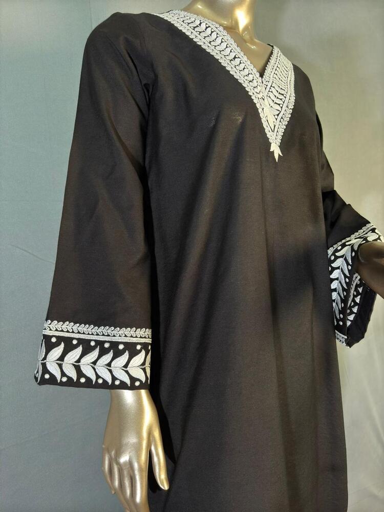 Embroidery Suit - Color: Black