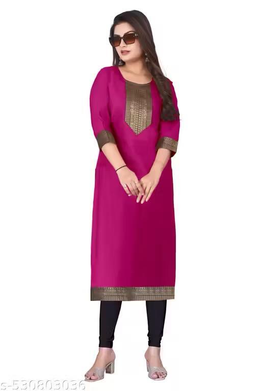 Kurti Top - Color: Purple
