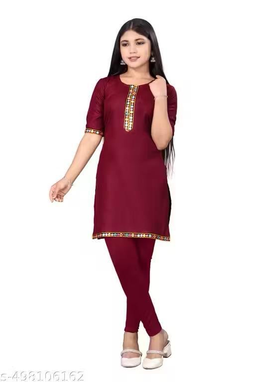 Kurti Top - Color: Purple