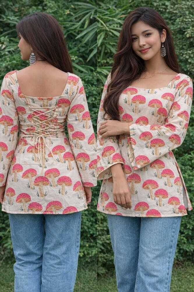 Bac Diri Top - Color: White (Base)