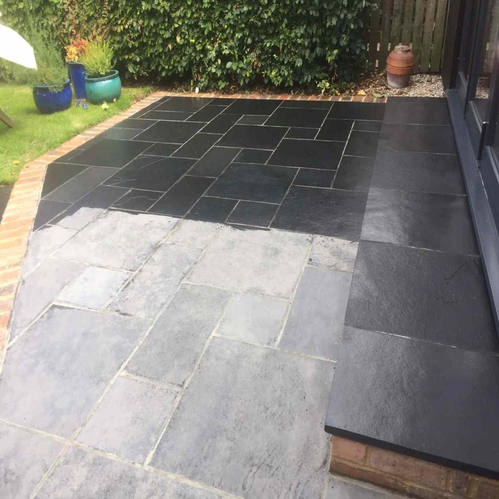 ProtectGuard WF Intense Wet Effect Sealer - Water Oil Repellent - Stone Concrete Brick Wood Enhanced Color