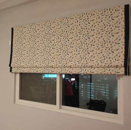 Fabric Window Blind - Design: Modern