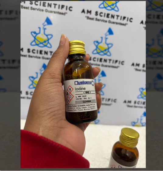 Iodine Resublimed SQ Qualigens