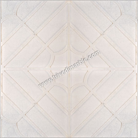 स्नो व्हाइट मार्बल टाइल्स