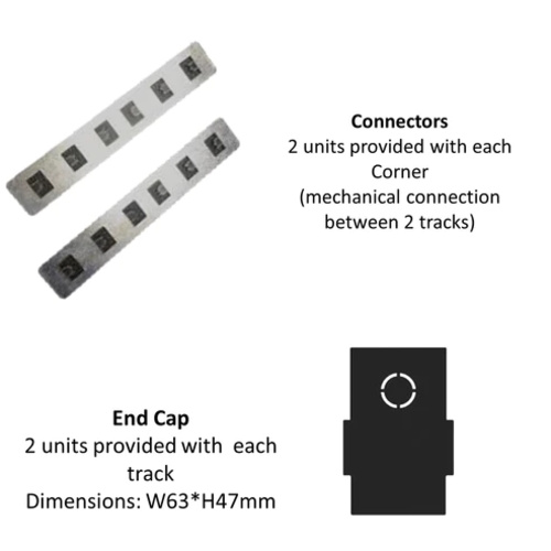 582033philips Webbertrimlesscorner90 - Application: Trimless Magnetic Track System