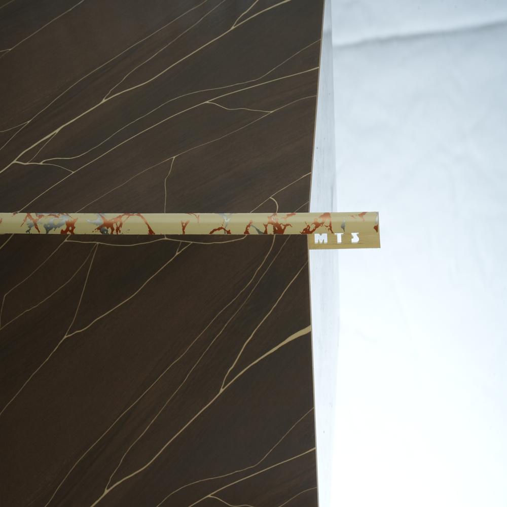 Matrix Italian Marble Pvc Tile Beading - Color: White