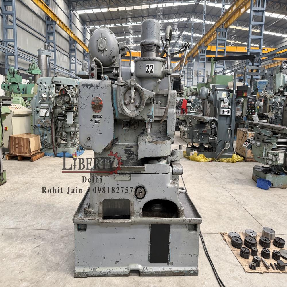 Fellows Usa Type 7a Gear Shaper Machine - Max Module Capacity 4, 3.7 Kw Motor | Change Gears Included, Variable Speed Control