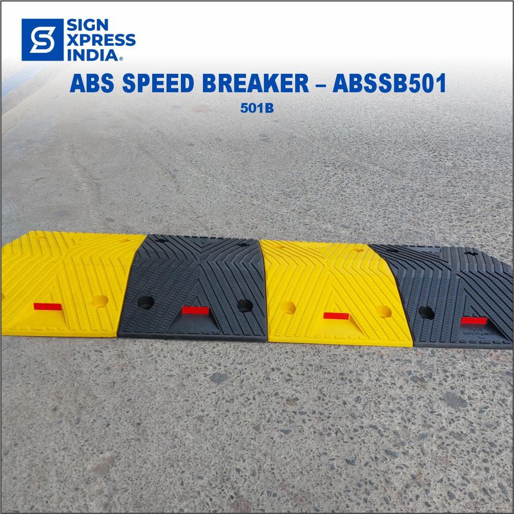 Abs Speed Breaker - 501B - Color: Yellow And Black