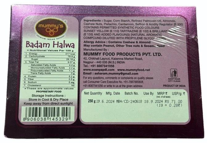 Badam Halwa - Feature: Easily Digestible