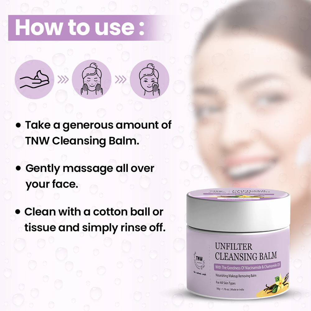 TNW - The Natural Wash Unfilter Cleansing Balm | Makeup Remover & Deep Cleanse