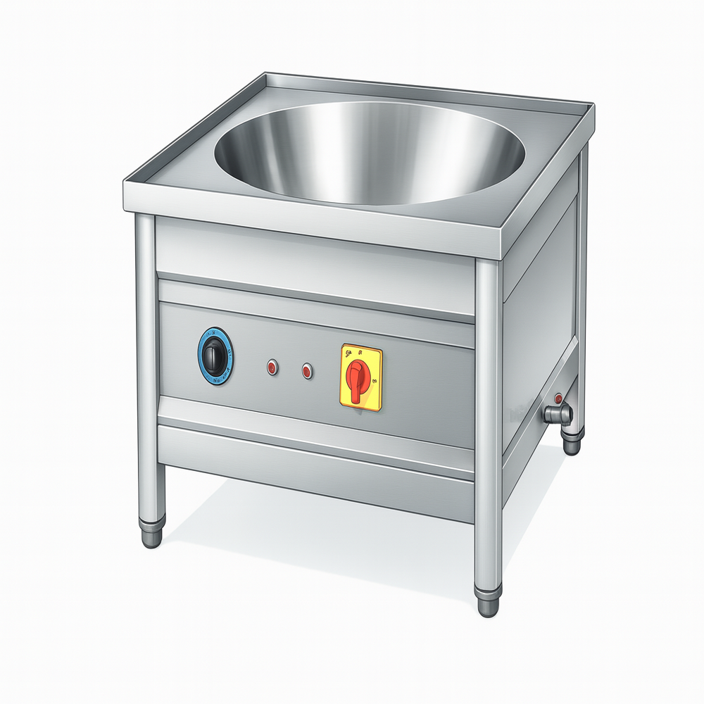 18" Electric Kadai (table Top) - Capacity: 8 Ltr/hr