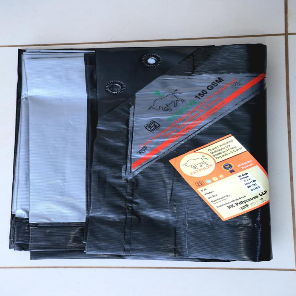 Cross Poly Tarpaulin - Application: Truck And Cargo Covering  Construction Site Protection  Agricultural Crop & Grain Covering  Machinery And Equipment Covers  Warehouse Storage Protection  Temporary Shelters And Tents  Industrial Material Covering