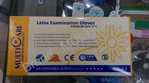 लेटेक्स परीक्षा दस्ताने