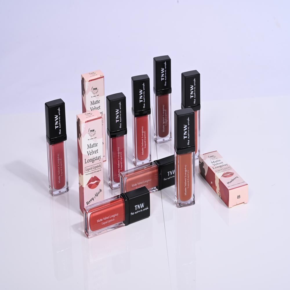Matte & transfer proof| Non smudge & hydrates Liquid Lipsticks