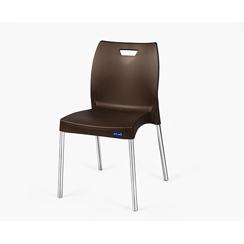 Namo Gold Armless Chair Stelo NR  BRN