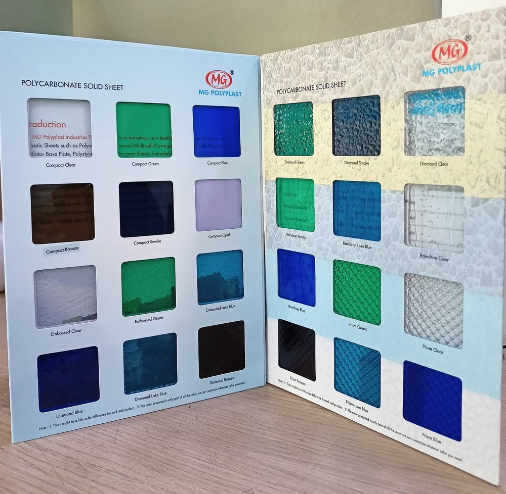 Polycarbonate Solid Sheet - Features: Water Proof