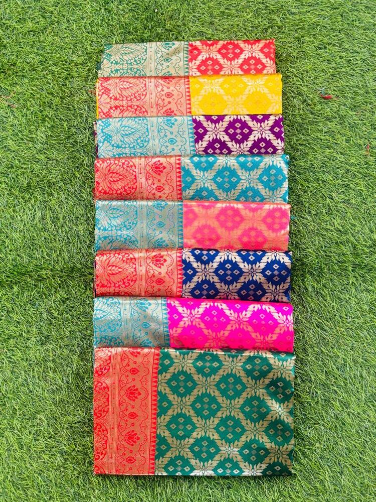 FANCY PARTY WEAR BANARSHI SAREE