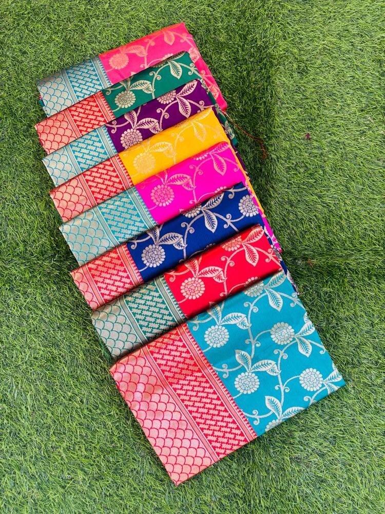 FANCY PARTY WEAR BANARSHI SAREE