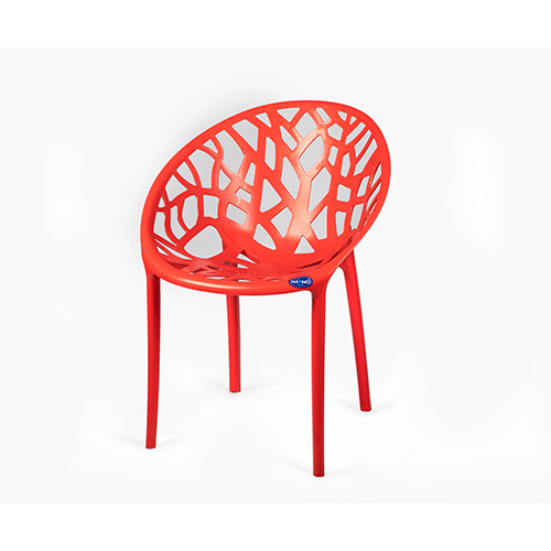 Namo Platinum Chair - With arm Crystal BLK