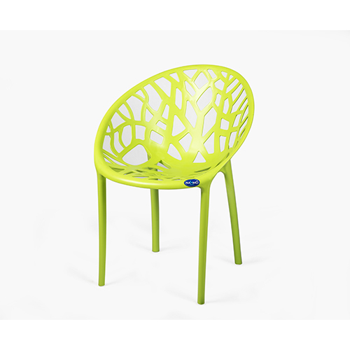 Namo Platinum Chair - With arm Crystal BLK