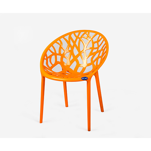 Namo Platinum Chair - With arm Crystal BLK