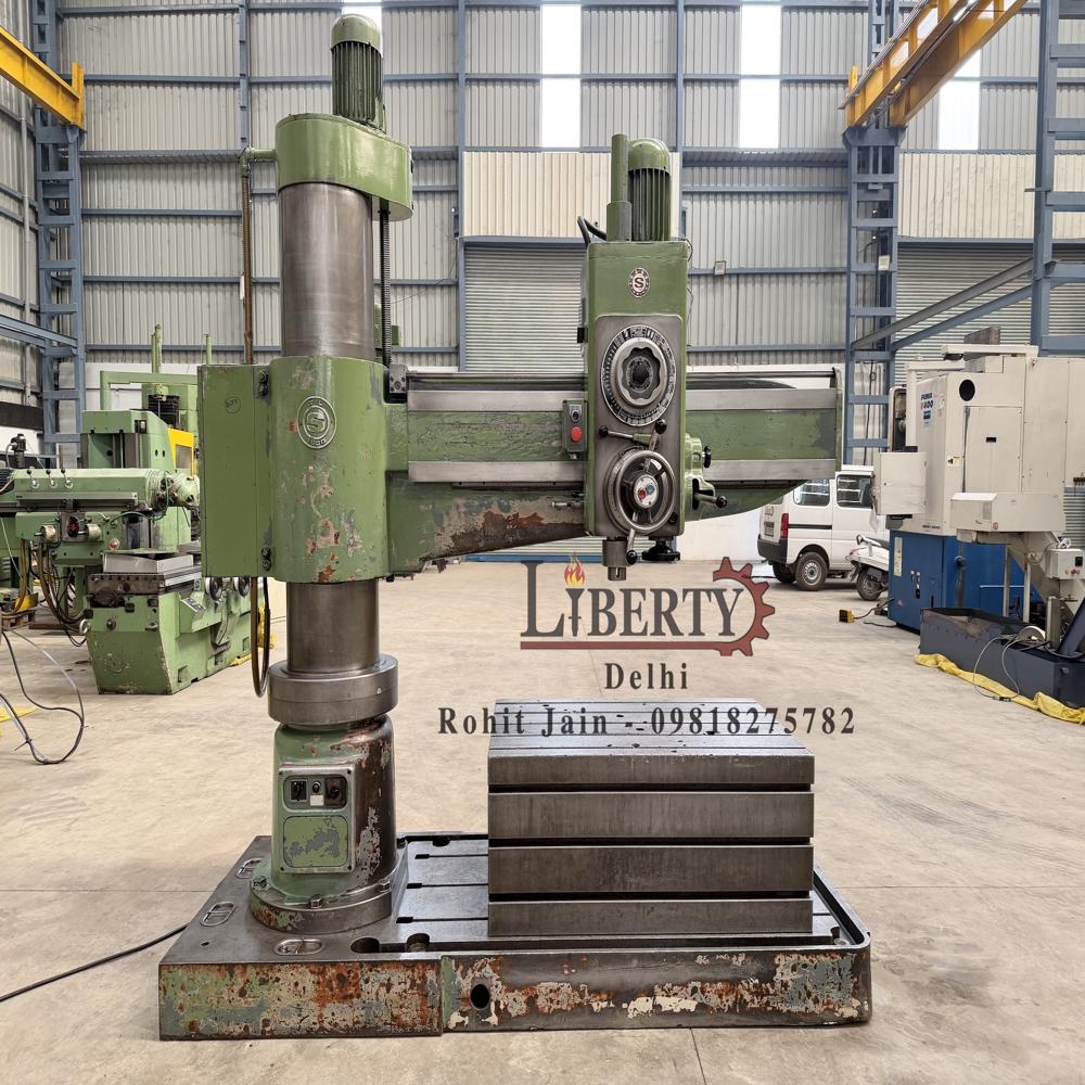 Sass Italy Tl-1600 Heavy Duty Radial Drilling Machine