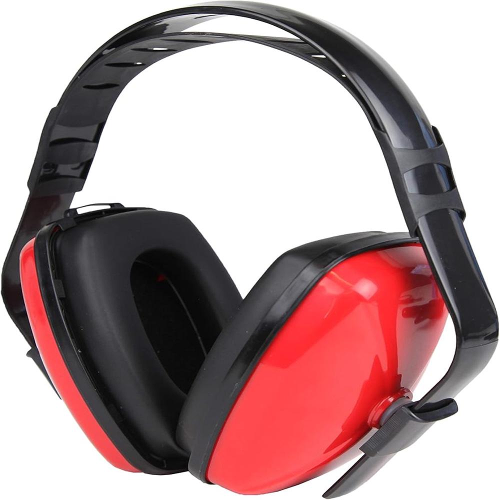 Safety Ear Muff - Durable Headband, Fluffy Ear Cups | Comfortable Noise Protection For All-day Wear