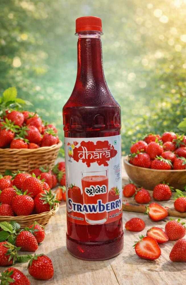 Strawberry Syrup Regular - Color: Red