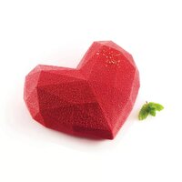 Silikomart Amore Origami 600 Premium Silicone Cake Mould - Color: White