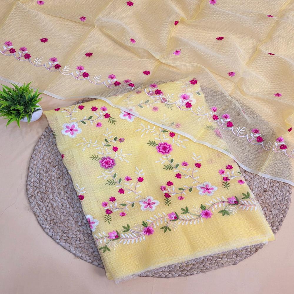 Kota Doria Soft Cotton Suit Set