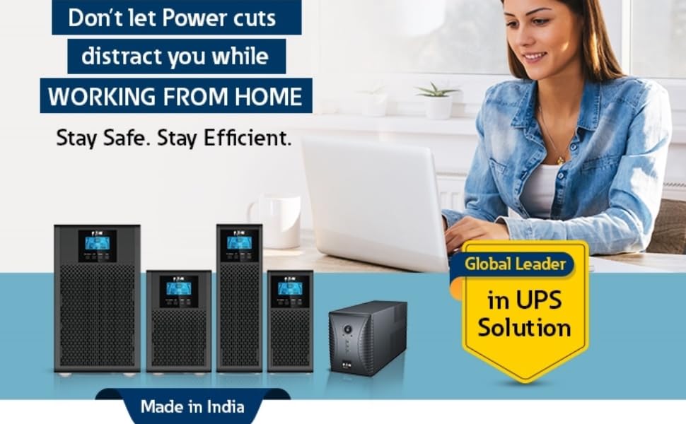 Eaton 9E in 3 kVA Online Double Conversion UPS with Internal Batteries