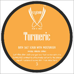 हल्दी स्नान नमक स्क्रब