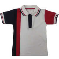 Kids School Polo T Shirt - Chest Size: Standard