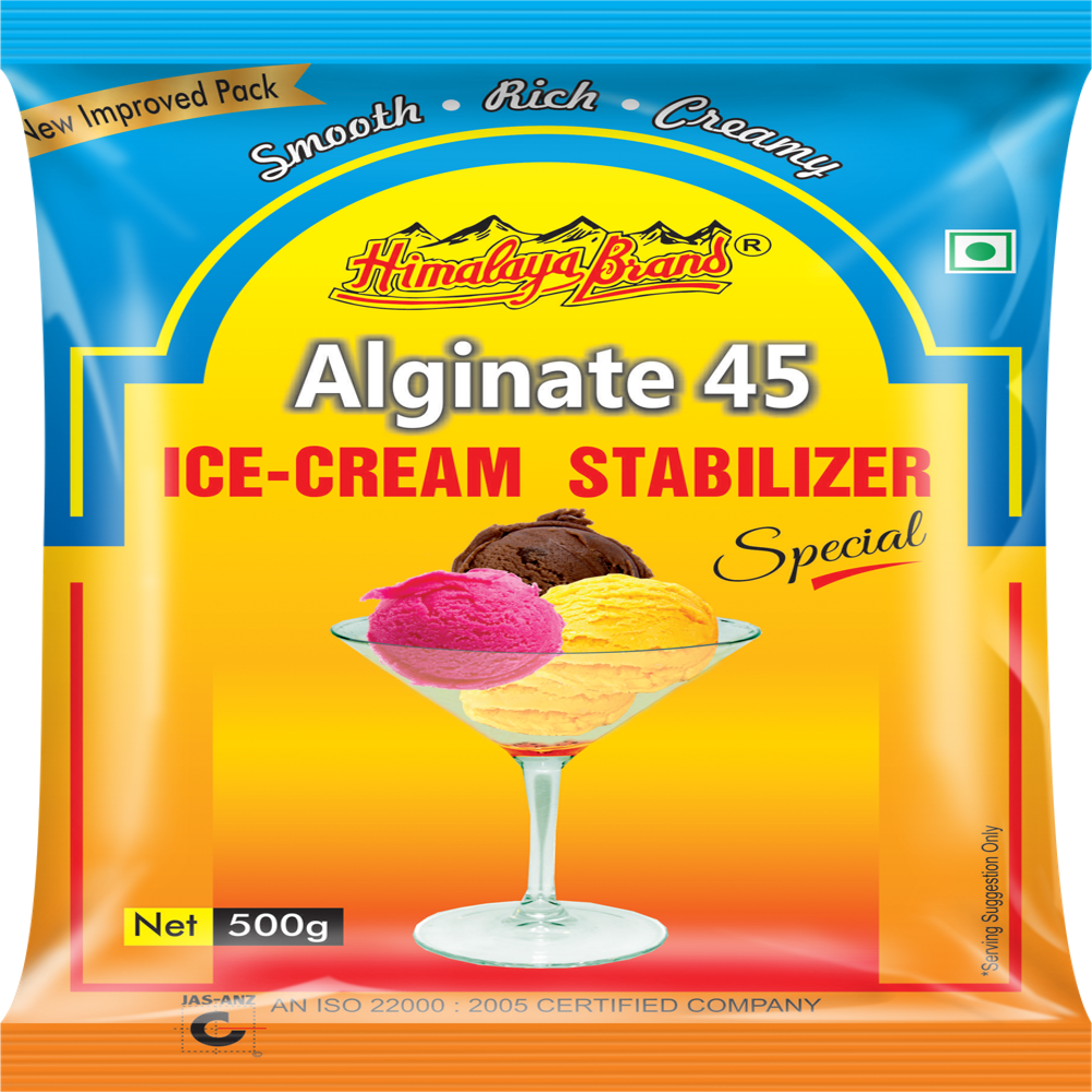 ICE CREAM STABILISER ALGINATE