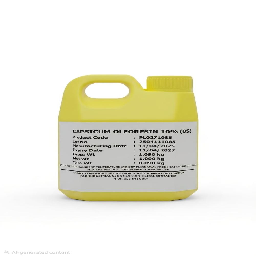 Capsicum Oleoresin Oil - Color: Red