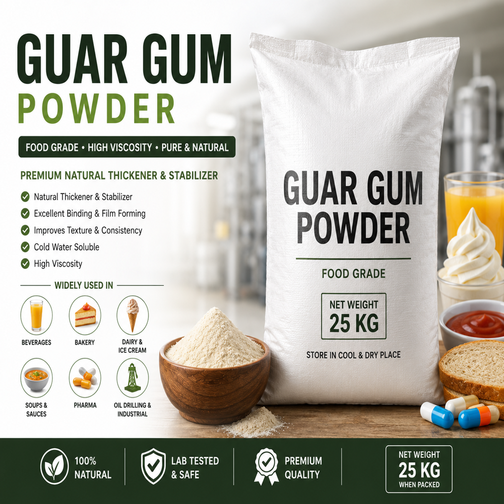 Guar Gum Powder - Application: Industrial