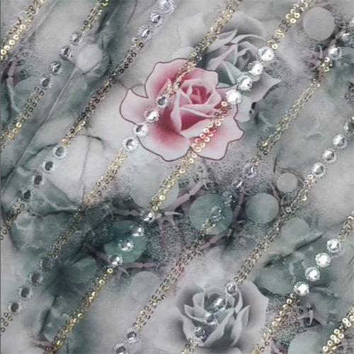 Cosmos 9mm Position Print Fabric