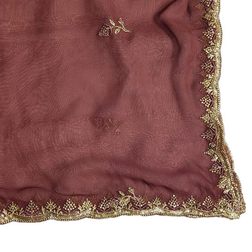 Tora Border Dupatta Fabric