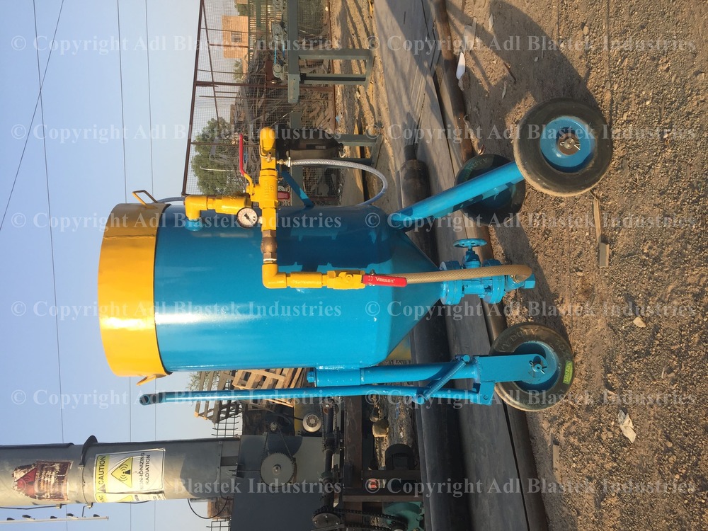 portable abrasive blaster shot blasting machine