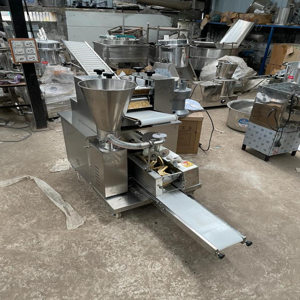 Stainless Steel Fully Automatic Samosa Machine