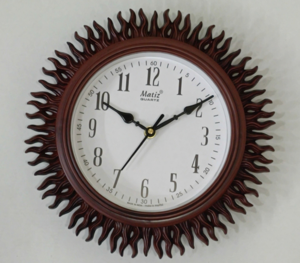 27 9.5x9.5 Round Analog Wall Clock
