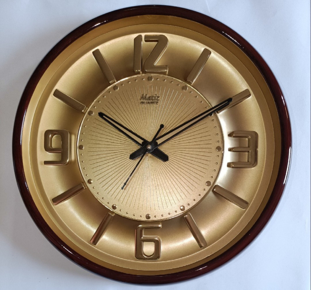 403 16x16 Matiz Branded Round Analog Wall Clock