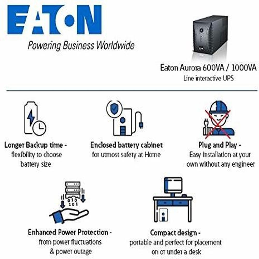 Eaton Eaton Aurora 1000 VA Line Interactive UPS