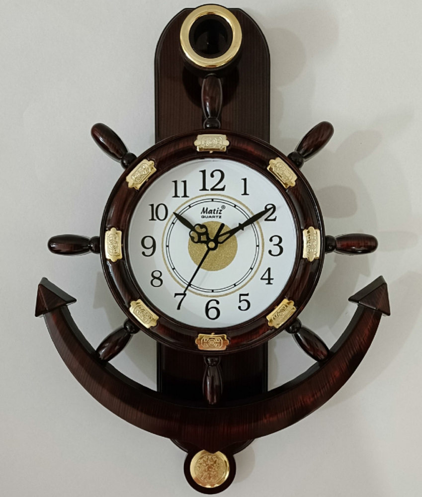 8350 12x18 Plastic Anchor Wall Clock